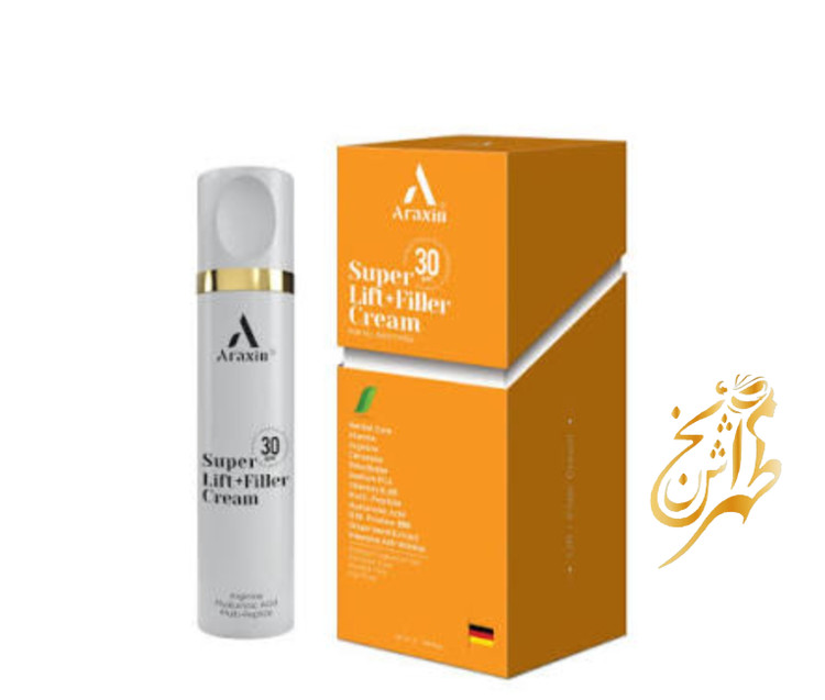 کرم ضدآفتاب و لیفتینگ آراکسین Super Lift Filler SPF30